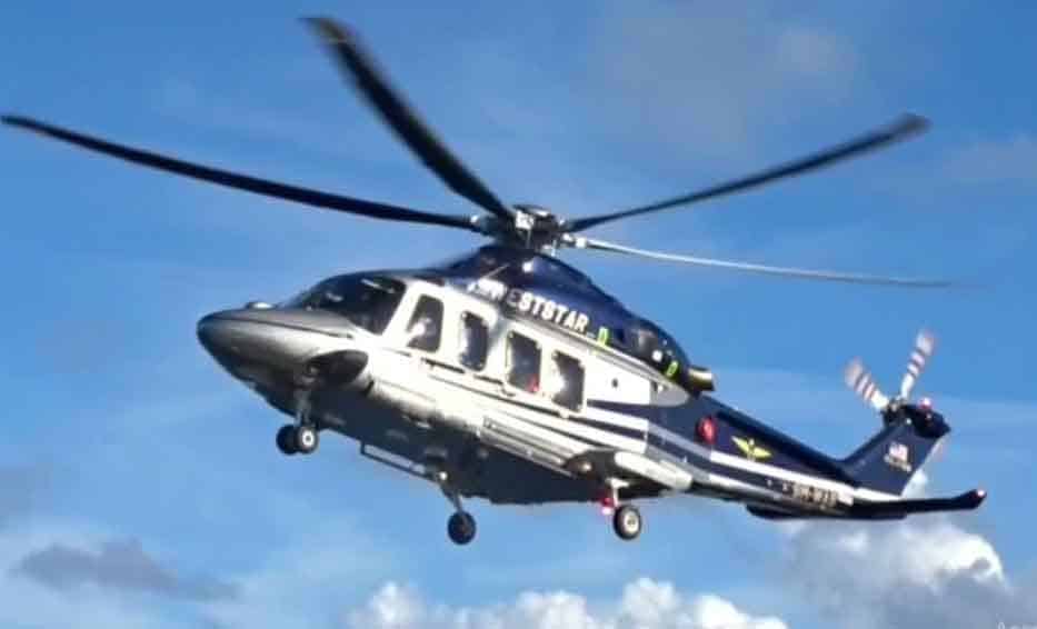 Helicopter Videos That Look As If Its Propeller Is Not Turning While